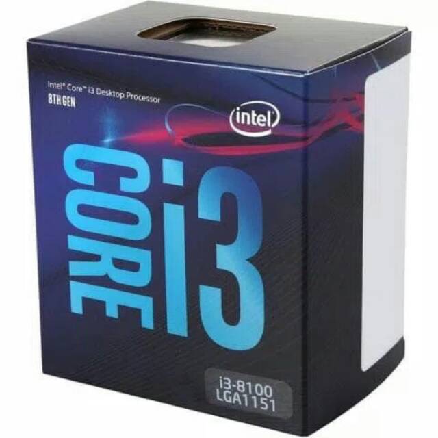 Processor intel core i3 8100
