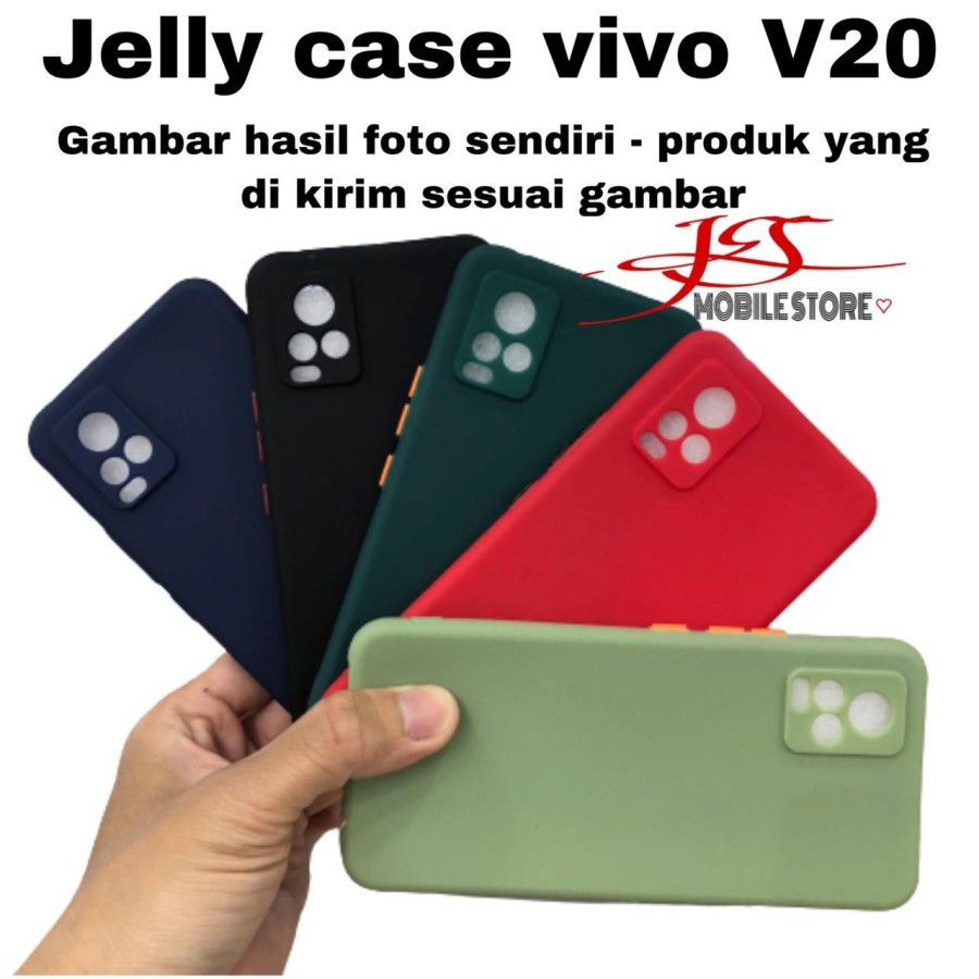 Jelly case VIVO V20 - case VIVO V20 - silikon VIVO V20