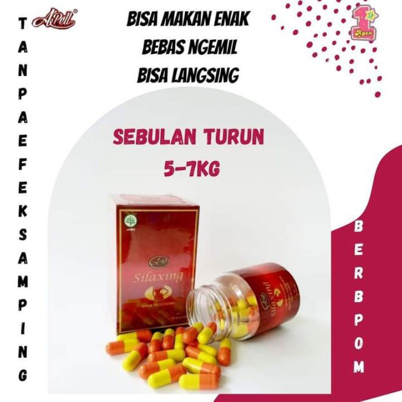 Original herbal kapsul Apell pelangsing super silaxing