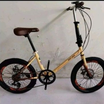 Sepeda 20 bnb minion 7 speed disc brake cakram