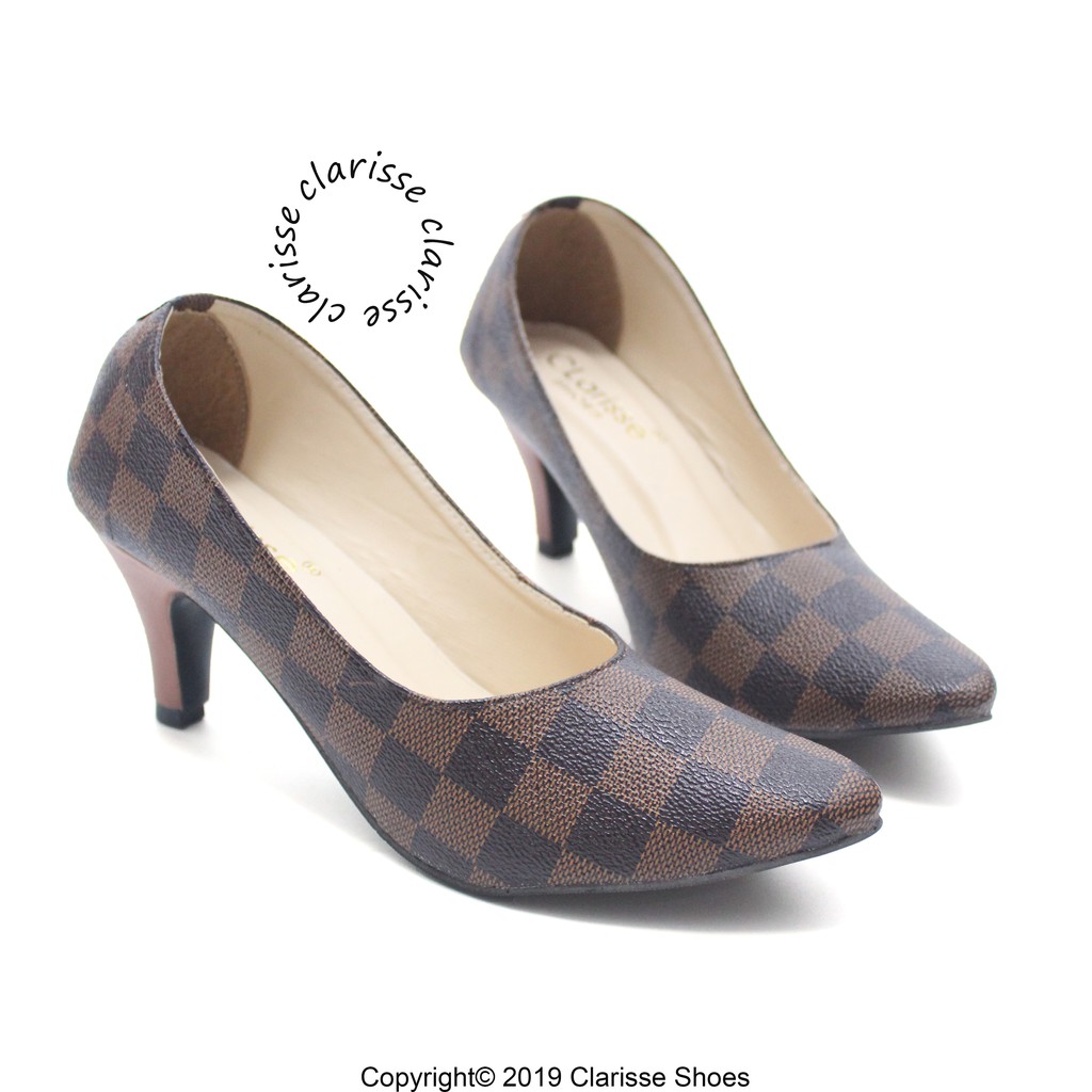 Clarisse Pump Heels ELVY POLOS REALPICT Sepatu Highheels Clarisse Pump Heels ELVY POLOS REALPICT Sepatu Highheels
