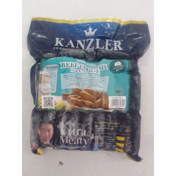 

Kanzler Sosis Coctail 500gram