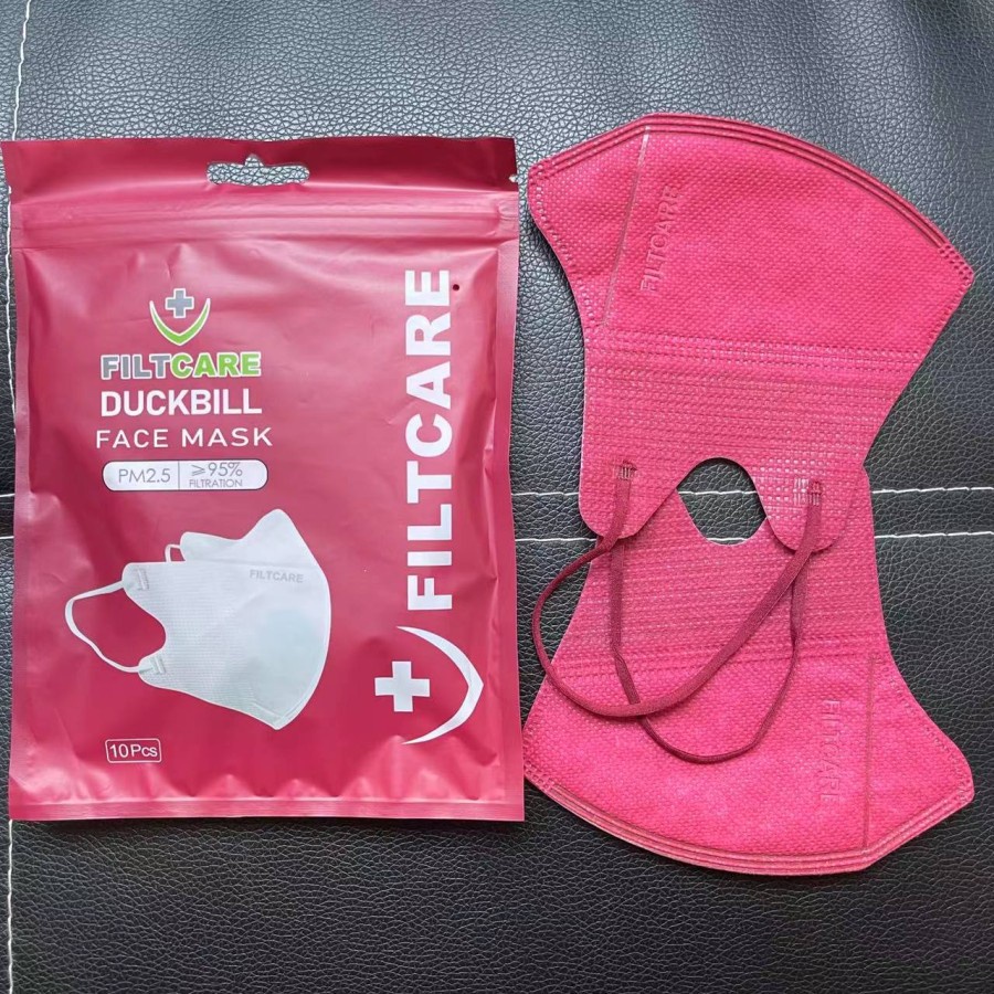MASKER DUCKBILL 10PCS MEDIS WARNA WARNI MAROON HITAM PUTIH COKLAT KUNING MERAH ABU BIRU HIJAU ORANGE