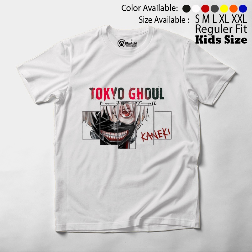 Baju Anak / Kaos Atasan Anak / Kids T Shirt Tokyo Ghoul Kaneki