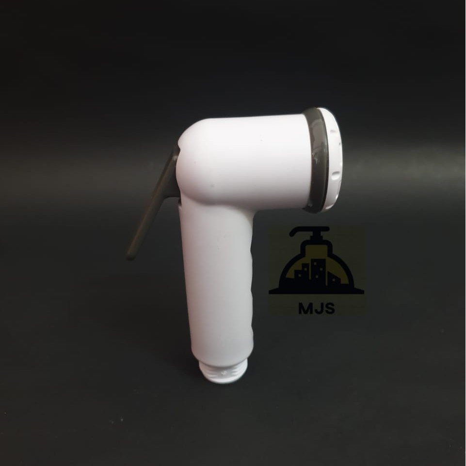 Kepala Jet Shower Shower Cebok Bidet PVC Augusto White