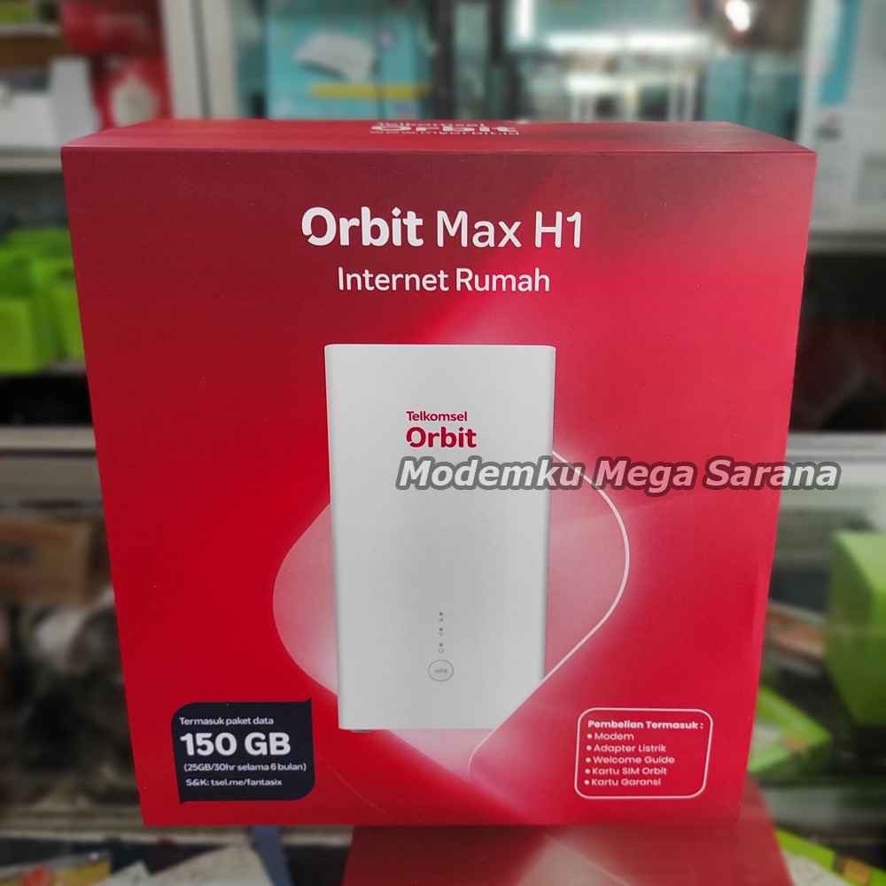 Telkomsel Orbit Max H1 Huawei B628 Modem Router Wifi 4G LTE CAT12