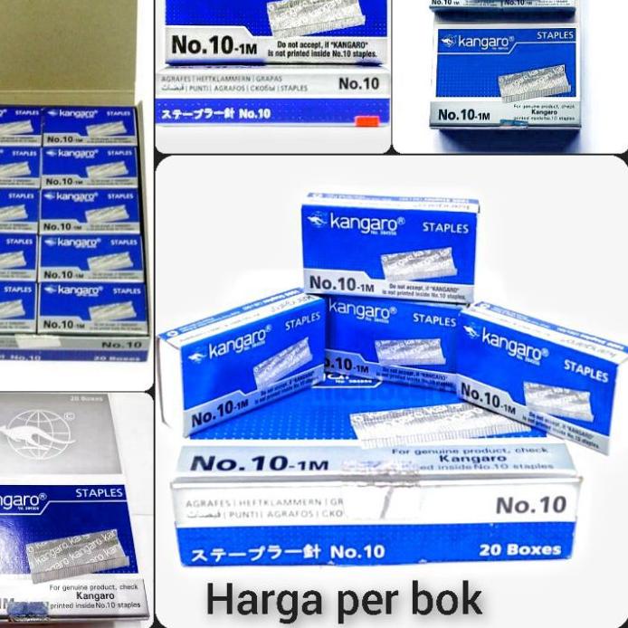 

Banyak Peminat ⋆ Isi staples kangaro No.10 ( 20 kotak )''