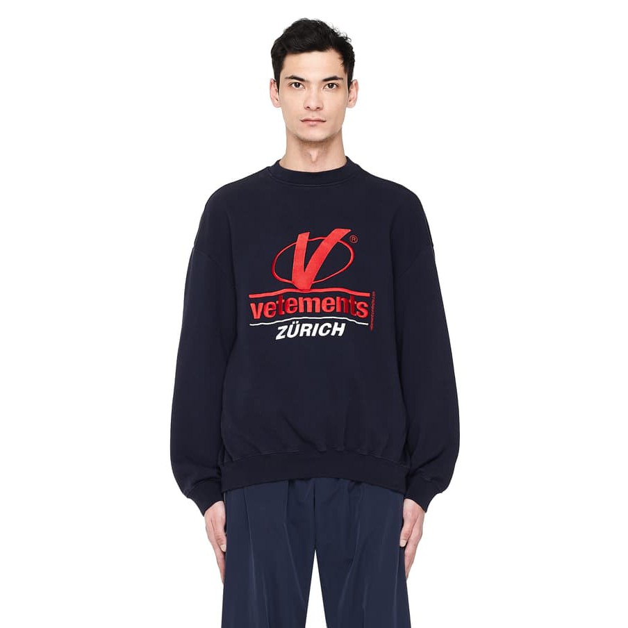 Sweater logo vetements zurich