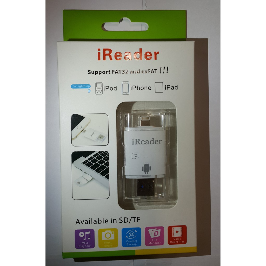 iReader IOS &amp; Android, Card Reader Writer for iPhone,iPod,iPad,Android