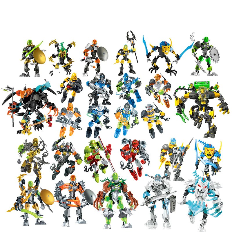 Mainan Lego Hero Factory 3.0 ROCKA BULK Furno Bulk DIY Blocks Bricks Compatible with Bionicle Robot | Shopee Indonesia