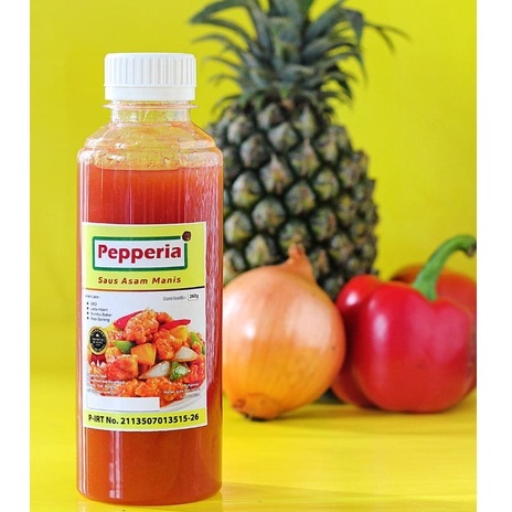 

Saus Asam Manis / sweet sour sauce Pepperia