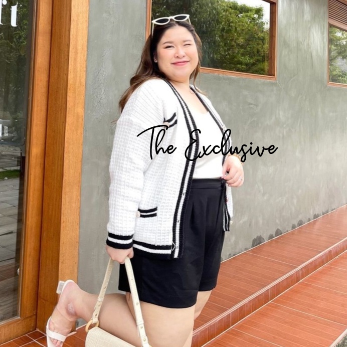 CELANA PENDEK WANITA JUMBO PREMIUM BIG SIZE HOTPANTS POLOS KOREA PANTS STYLE