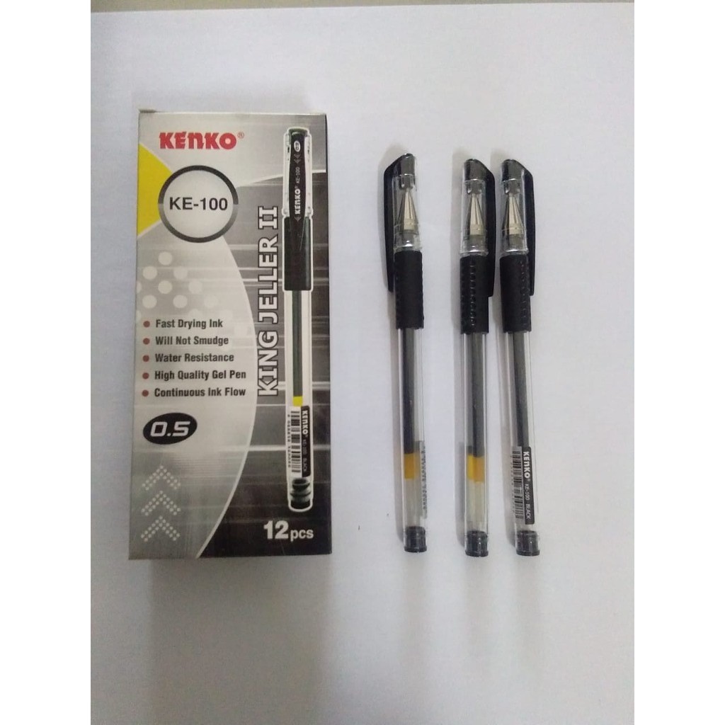 

Pen gel KE-100 KENKO BLACK INK