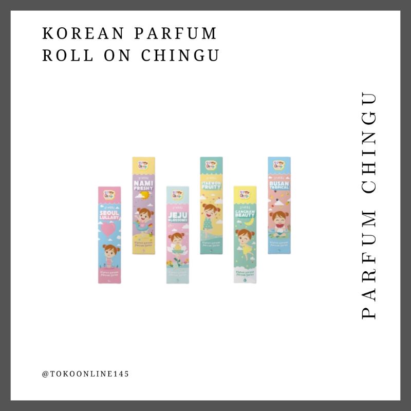 Parfum kiyowo Chingu x Yeppuyeppu