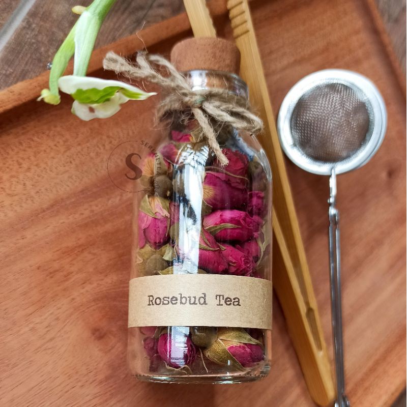

Rosebud Tea in Bottle 100 ml Teh Kuncup Mawar dalam Botol 100 ml