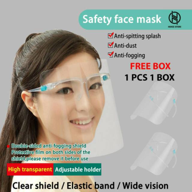 Face shield kacamata - face shield nagita - face shield kacamata artis nagita - face shield jokowi