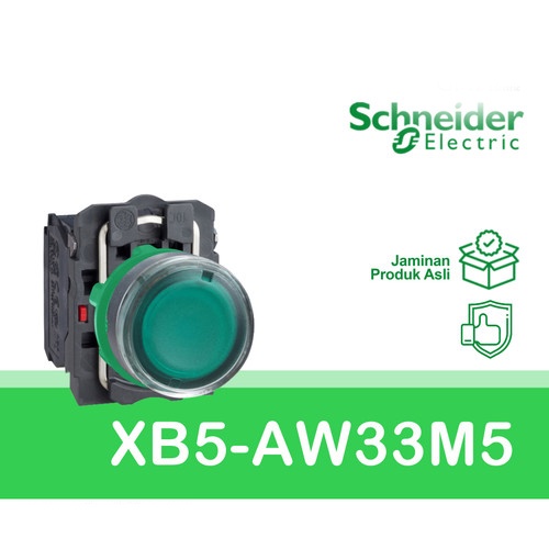 SCHNEIDER PUSH BUTTON XB5AW33-34M5 22MM