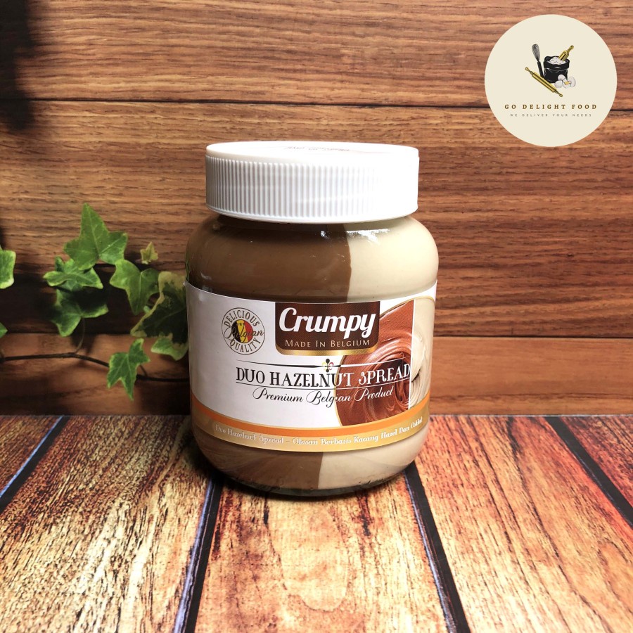 

Selai Hazelnut Coklat / Duo Hazelnut Spread - Crumpy (IMPORT BELGIAN)