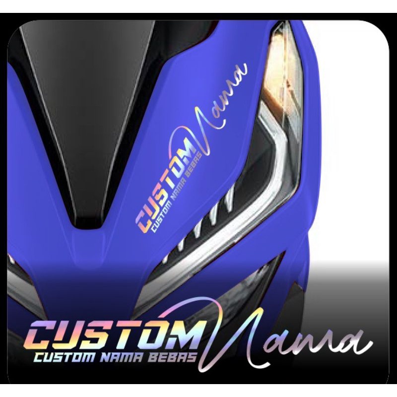 

Sticker Custom Nama Signatur stiker cutting stiker viral murah