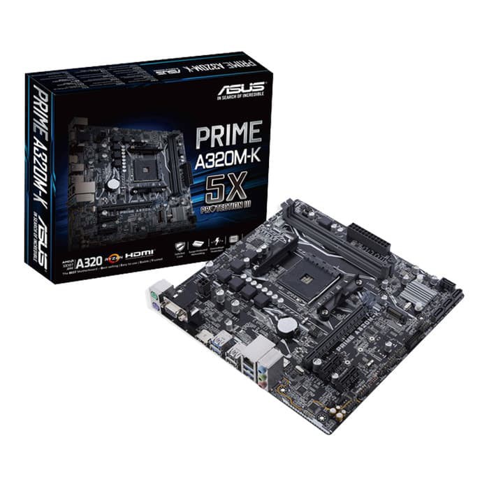 "Asus Prime A320M-K (Socket AM4 DDR4)"