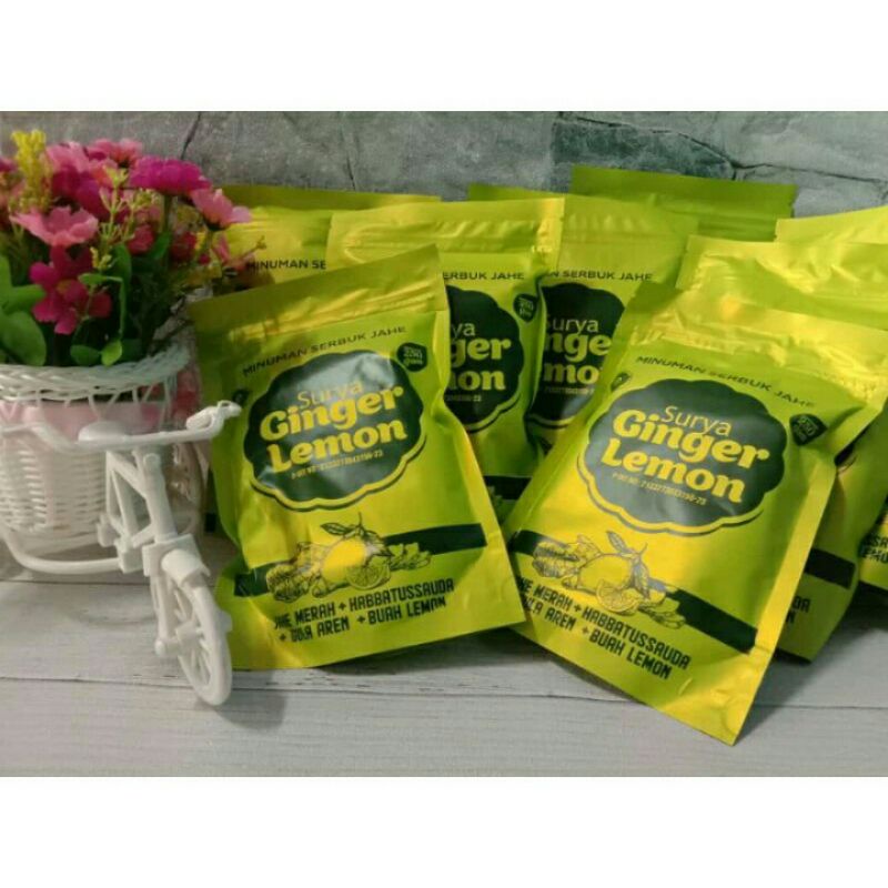 

Ginger Lemon Jahe (Minuman Herbal)