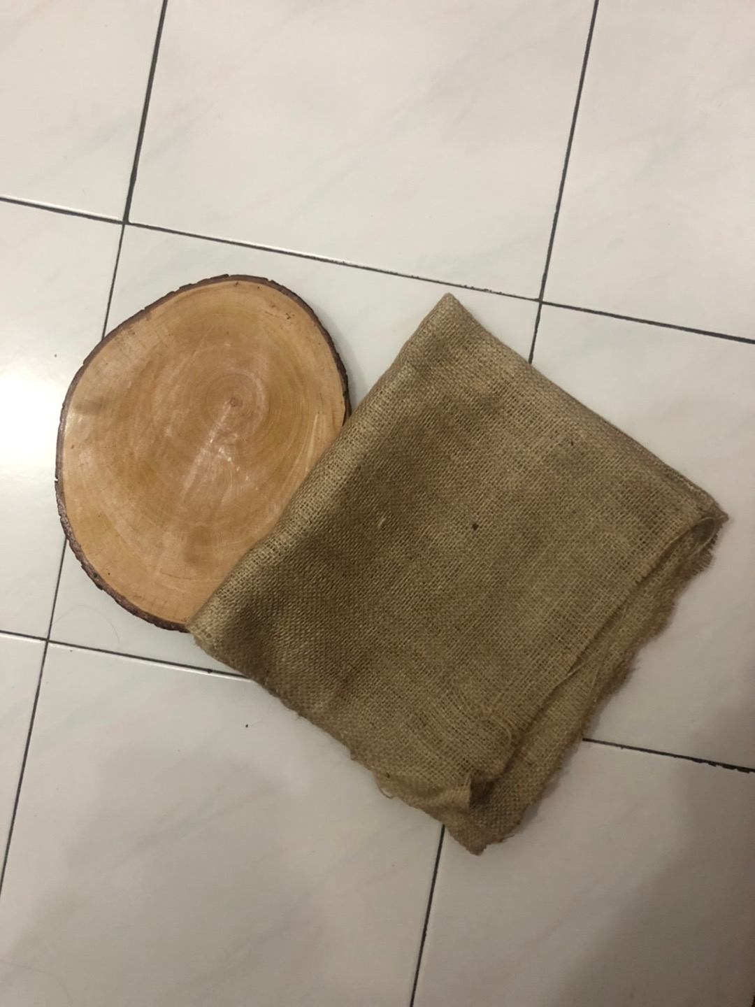 Potongan Kayu | Talenan Kayu | Slice Wood Diameter 20-22 Cm