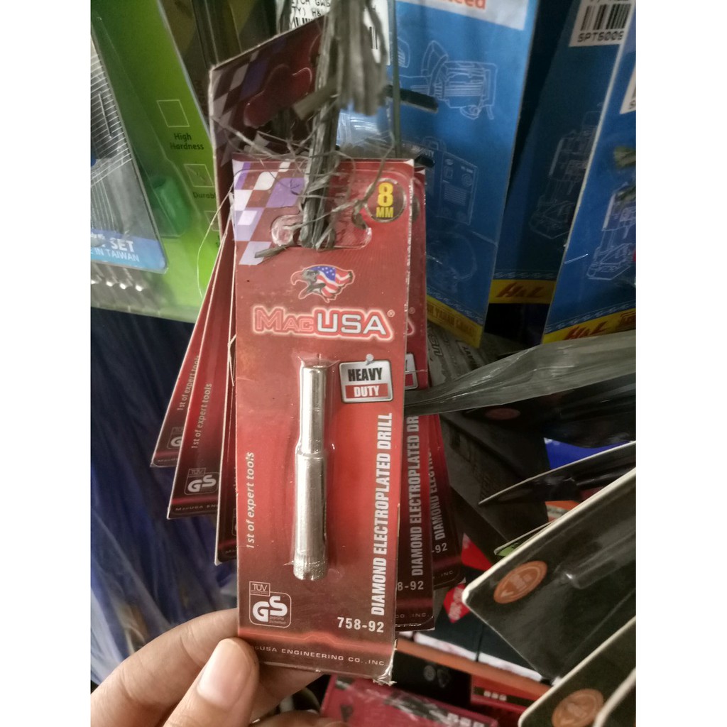 Promo mata bor kaca 8mm terbaik