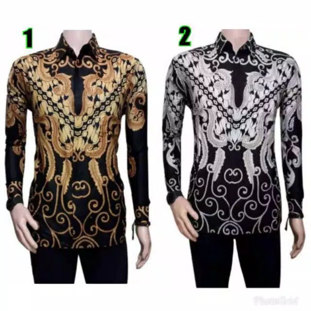 Diskon Bswart Batik Hrb026 Kenongo Hem Pendek Padi Pekalongan M L Xl Batik Pria Murah Modern Grosir
