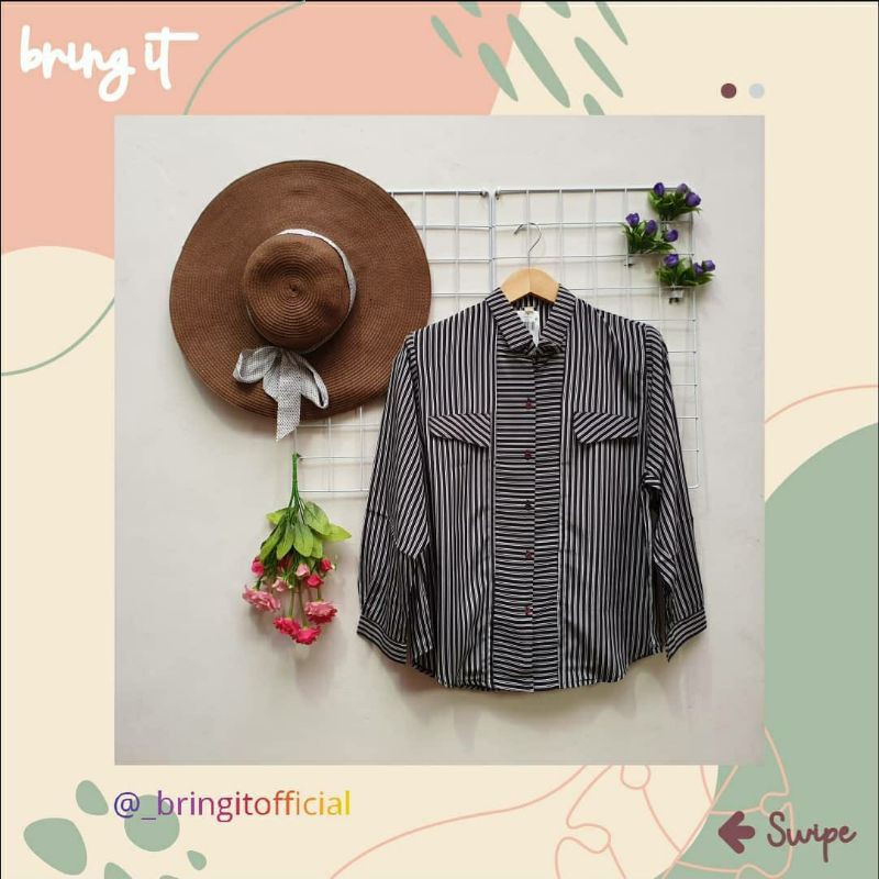 Kemeja Branded sisa ekspor