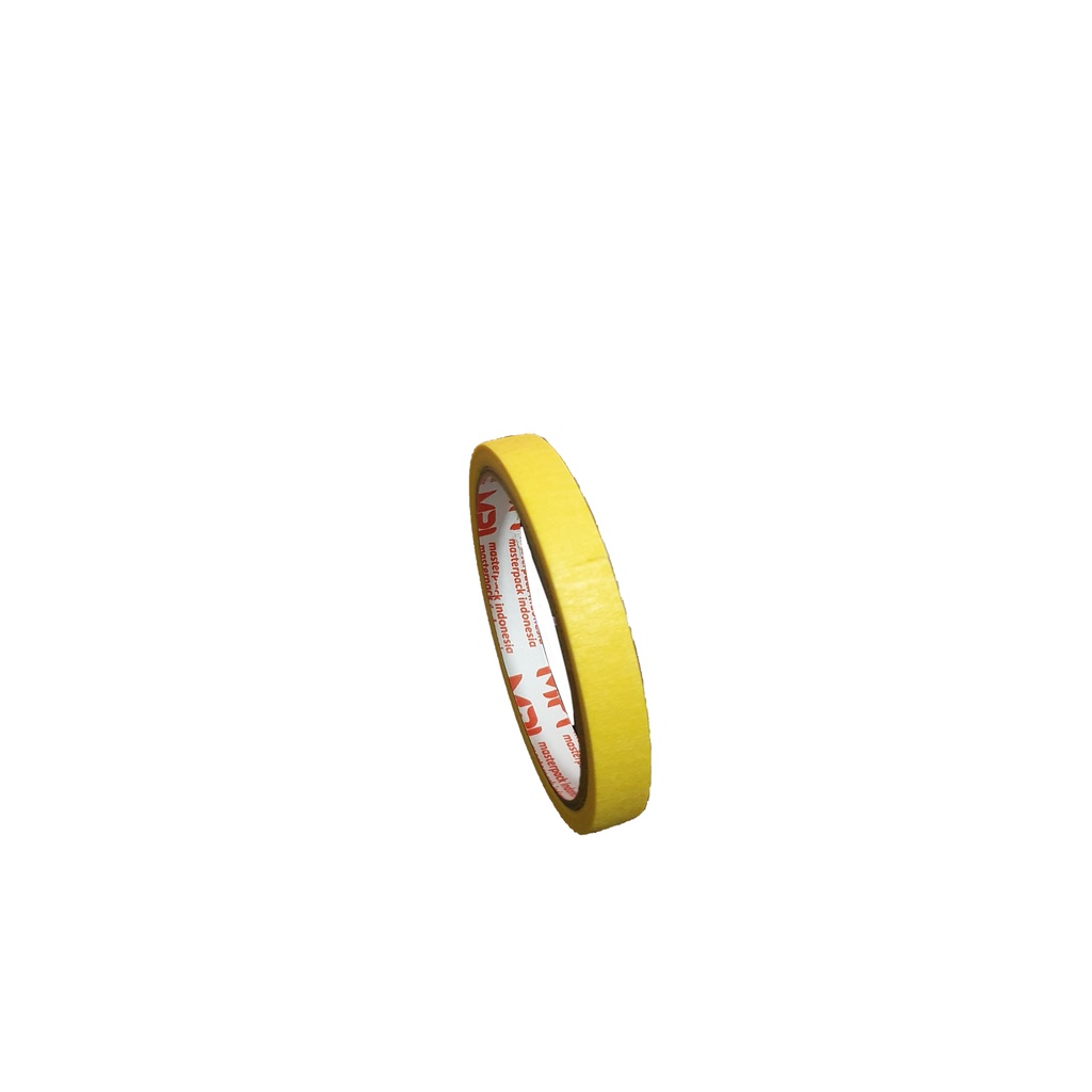 

MASKING TAPE 12 MM - LAKBAN KERTAS 12 MM MASTER PACK INDONESIA