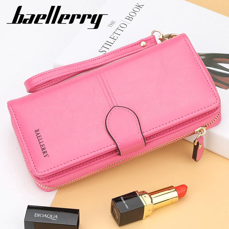 Baellerry Dompet wanita multi fungsi tas ritsleting 