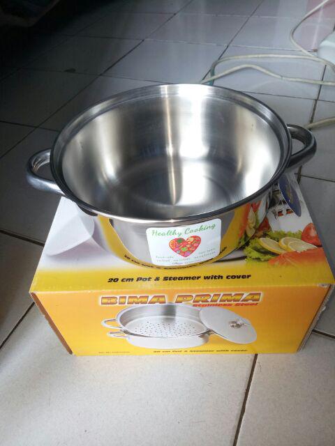 Panci Steamer Susun 20cm Bima Prima