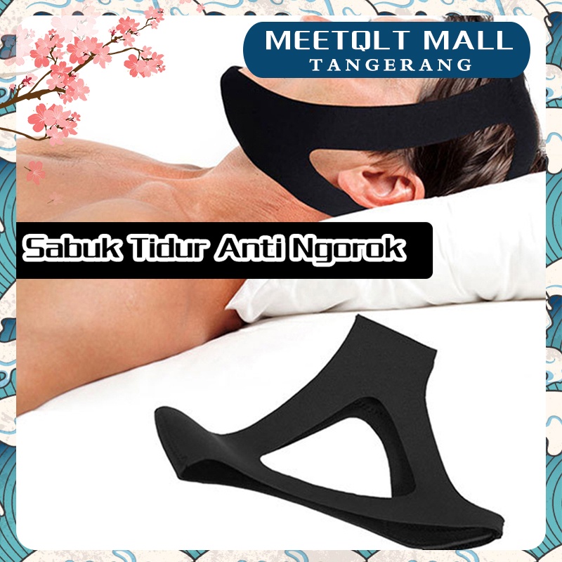 Sabuk Anti Ngorok/Anti Snoring Chin Strap/Sabuk Tidur Anti Ngorok/Triangle Anti Snore Strap