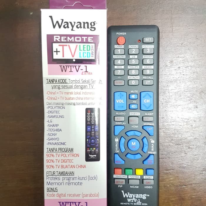 Remote STB Universal Remote Set Top Box TV LED Tabung