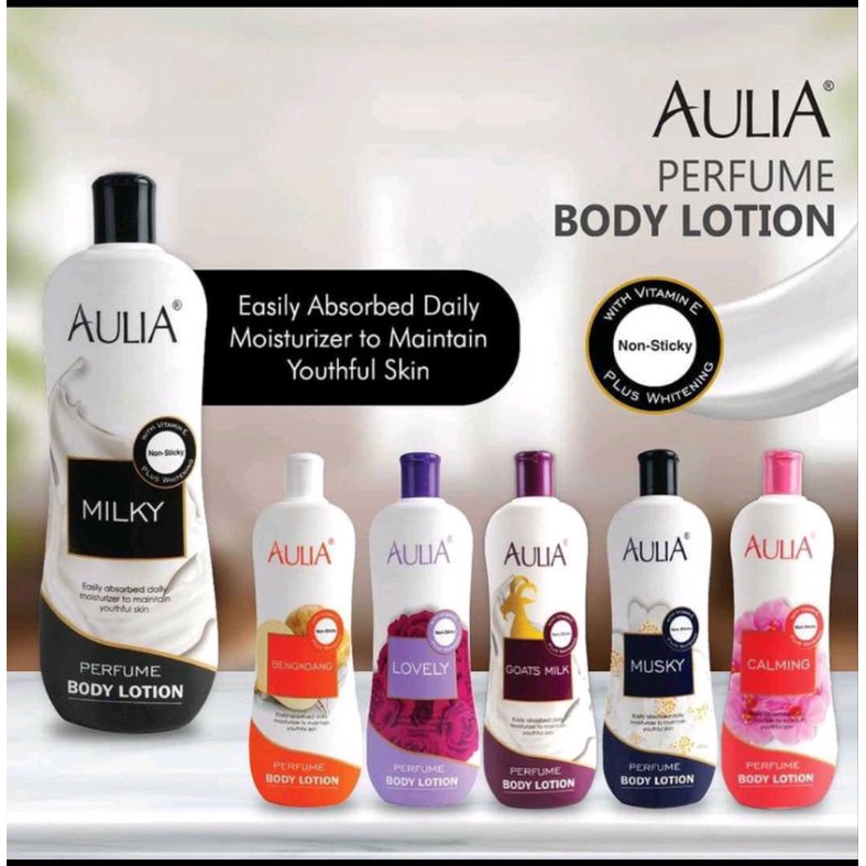 AULIA PERFUMEE BODY LOTION 600ml/AULIA BODY LOTION