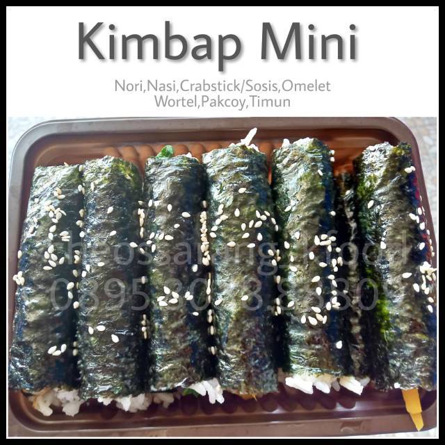 

Mayak Kimbap / Kimbap Mini [KHUSUS GOSEND] #ckf