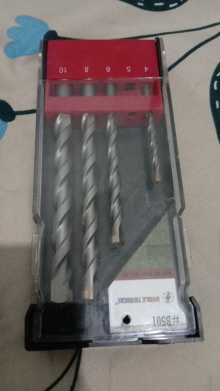 Mata Bor Beton Set 5pcs Uk 4-10mm