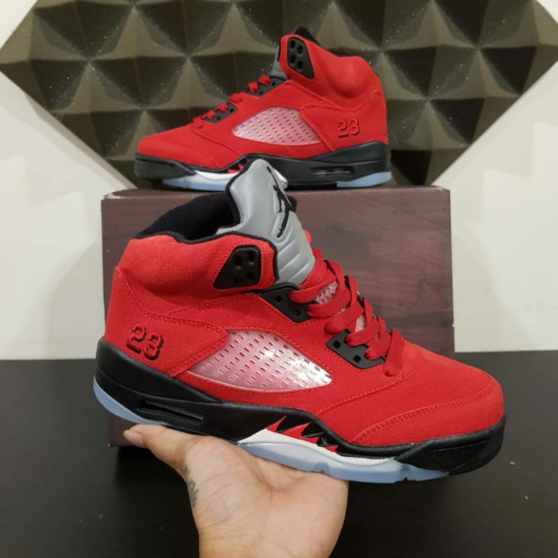 jordan 5s red