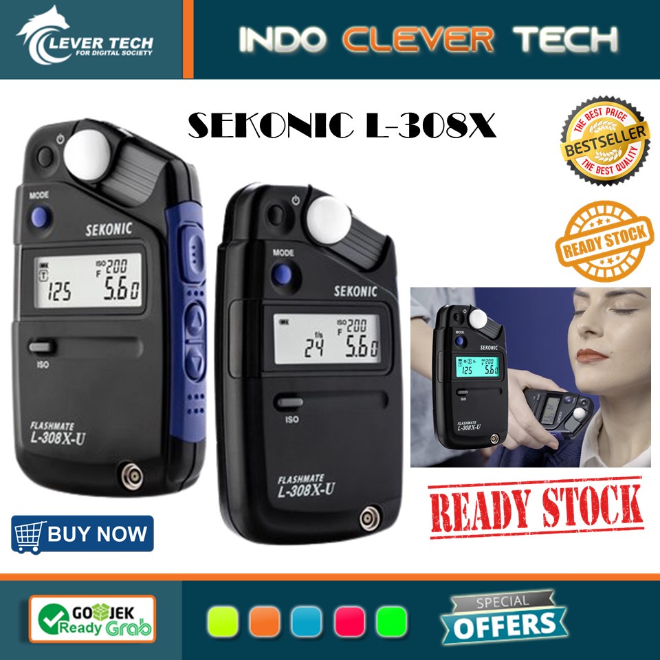 Sekonic L-308X Flashmate Light Meter