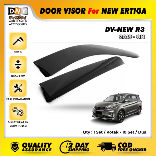 Talang Air / Door Visor DNY New Ertiga – Injection High Quality