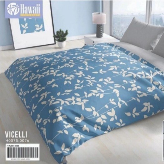 Seprei/Sprei Hawaii My Love 160X200,180X200/Sprei Karet,Tidak Rumbai2 - Vicelli, 180X200 Cm No 1