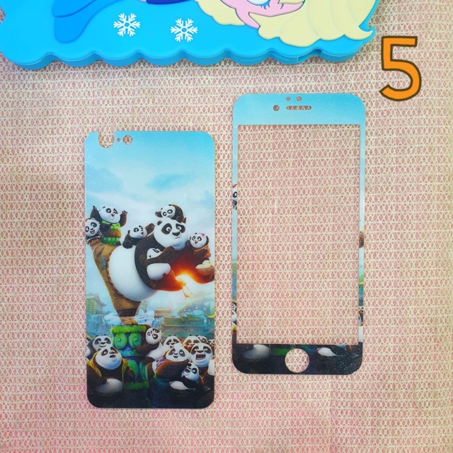 Anti Gores Tempered Glass Ip 6 FULLSET Ip 6 Plus
