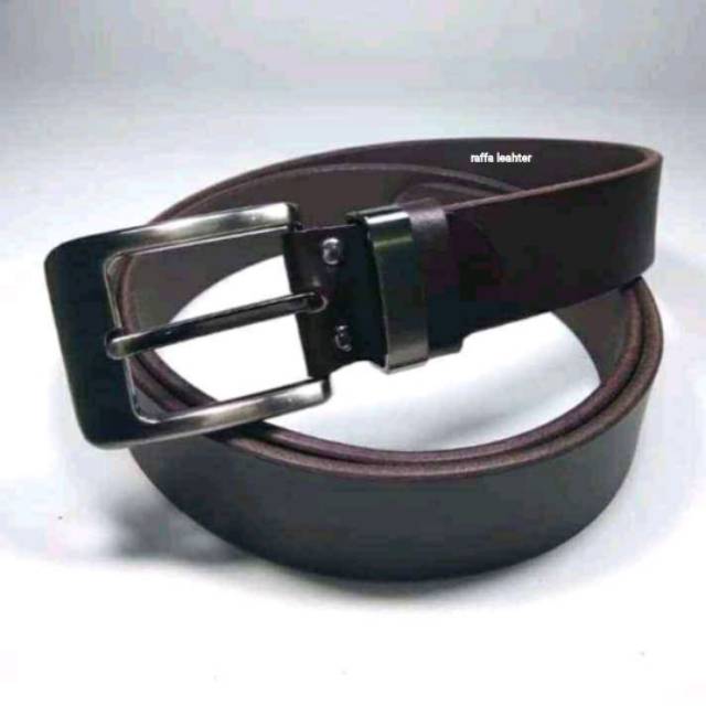 Sabuk ikat pinggang pria.bahan kulit asli sapi100%