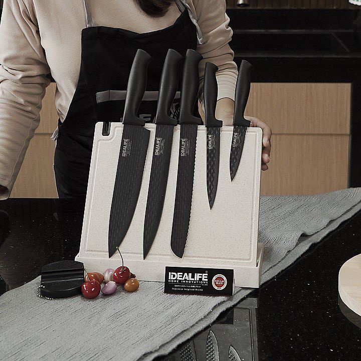 Knife Set Perlengkapan Pisau Dapur IL160d IDEALIFE