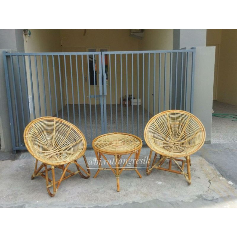 KURSI TERAS ROTAN MURAH