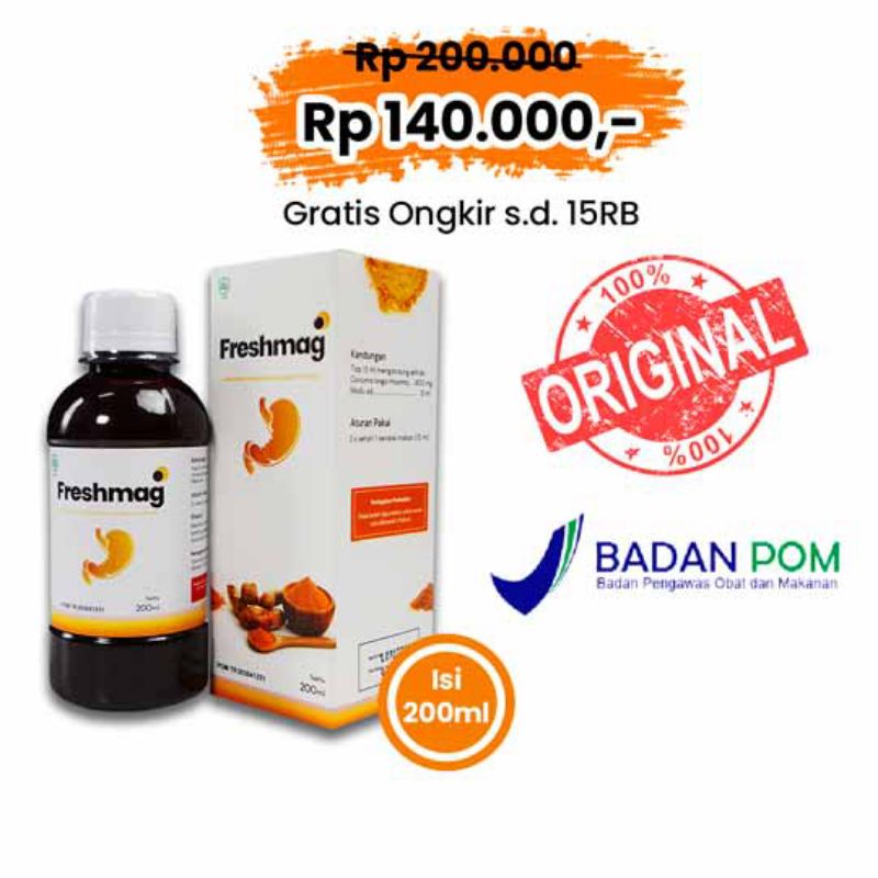 ORIGINAL FRESHMAG madu fresmag solusi atasi asam lambung kronis. madu herbal alami penyembuh asam lambung kronis freshmag fresh mag-1