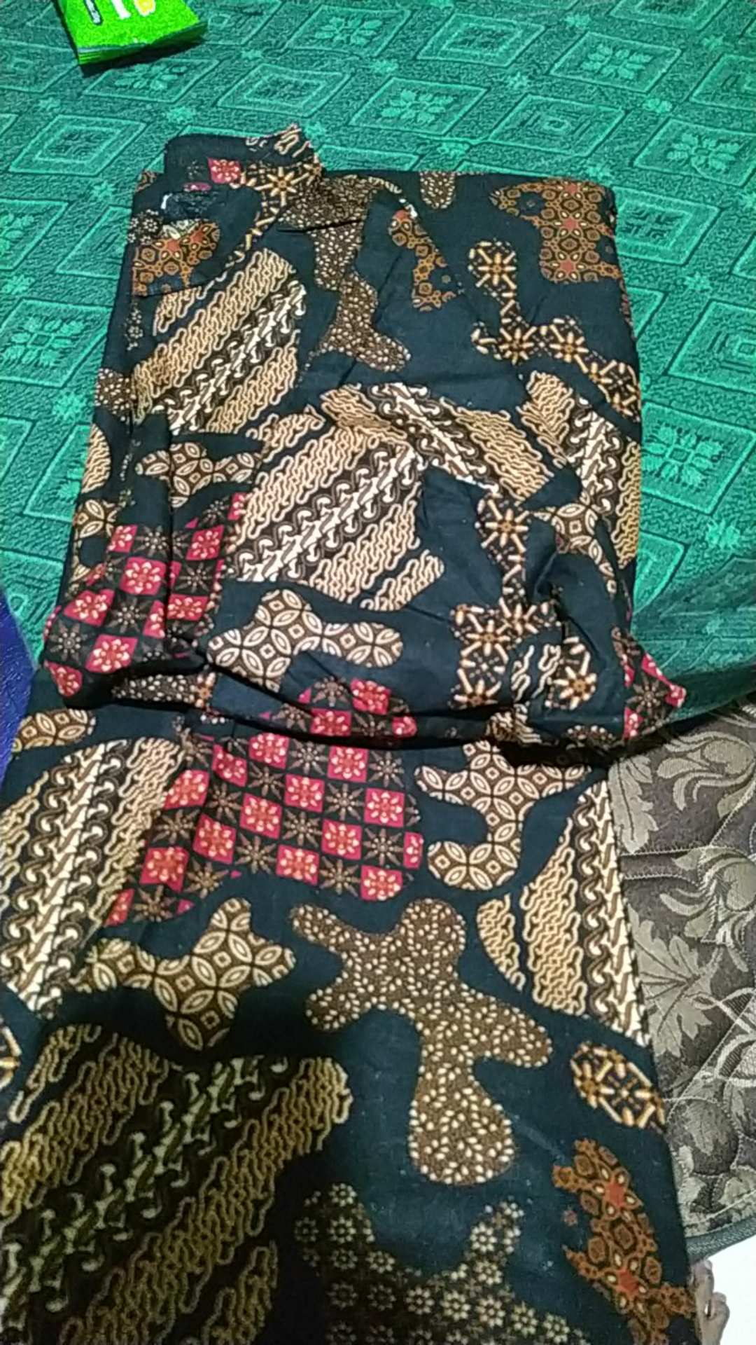 Ms Gamis Batik Sriwedari Maxi Bumil/busui Katun Sogan Allsize Ld 104..