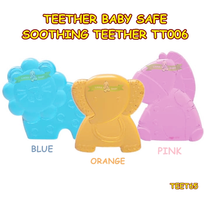 TEET65 TEETHER BABY SAFE SOOTHING TEETHER TT006