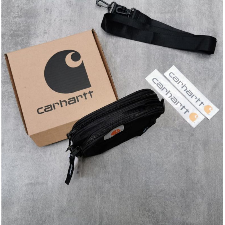 Carharttttt Sling Bag Fullset Free Box Stiker