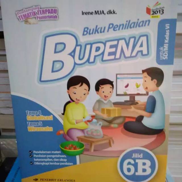 Bupena kelas 6 erlangga K13 (Ecer)